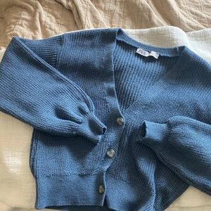 SOLD Zara button up sweater